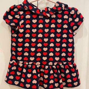 Janie and jack heart valentine top